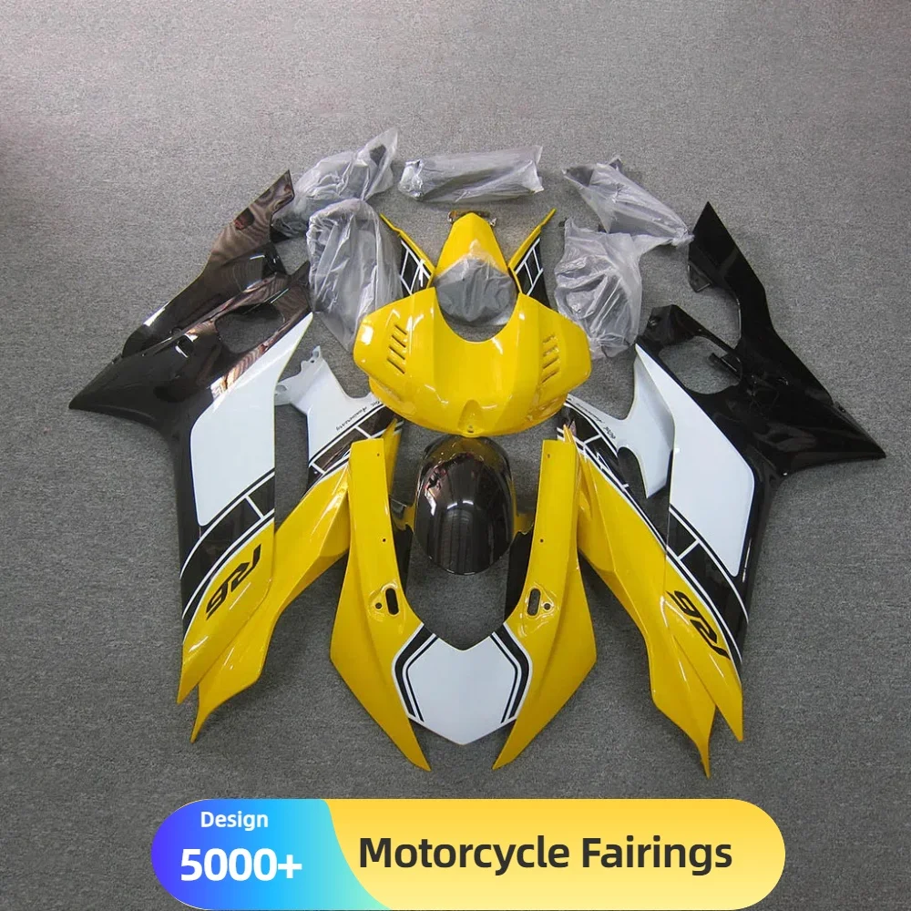 Fairing Kit for Yamaha R6 2017-2023 ABS Plastic Injection Molded Base Perfect Fit and Authentic Appearance