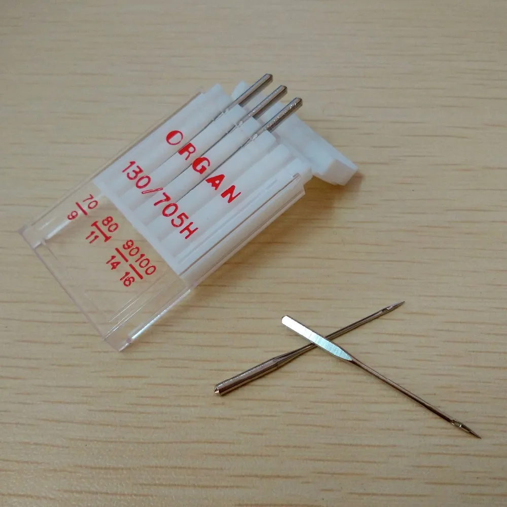 Sewing Needles Organ Needles 130/705H Top Quality Machine Needles UNIVERSAL Needles For General Fabrics (1PACK =5PCS)