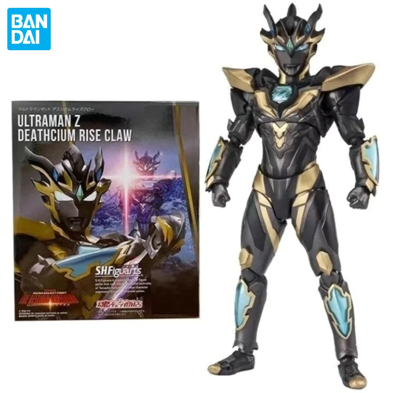 

In stock Bandai Soul shf Zetatman Black Gold Delta Dishum Claw Upward Character Model