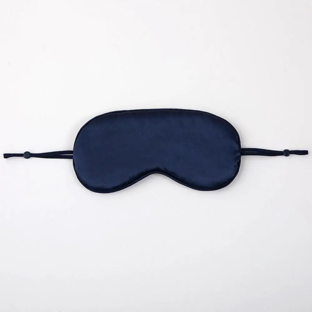 Fashion Shading Sleeping Mask Ventilate Hanging Ear Sleeping Eye Patch Mulberry Silk Imitated Silk Eye Care Tools Travel