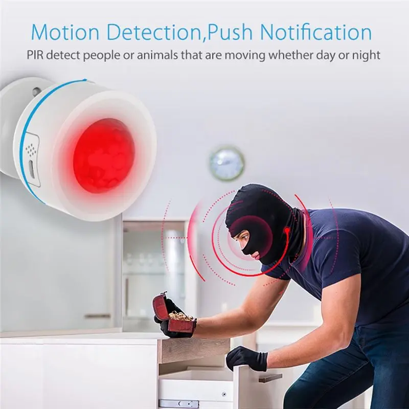 A14M Z Wave Plus 700Series PIR Motion Detector with Temperature Humidity Light Sensor Work with Smartthing,Vera(868.4MHz)
