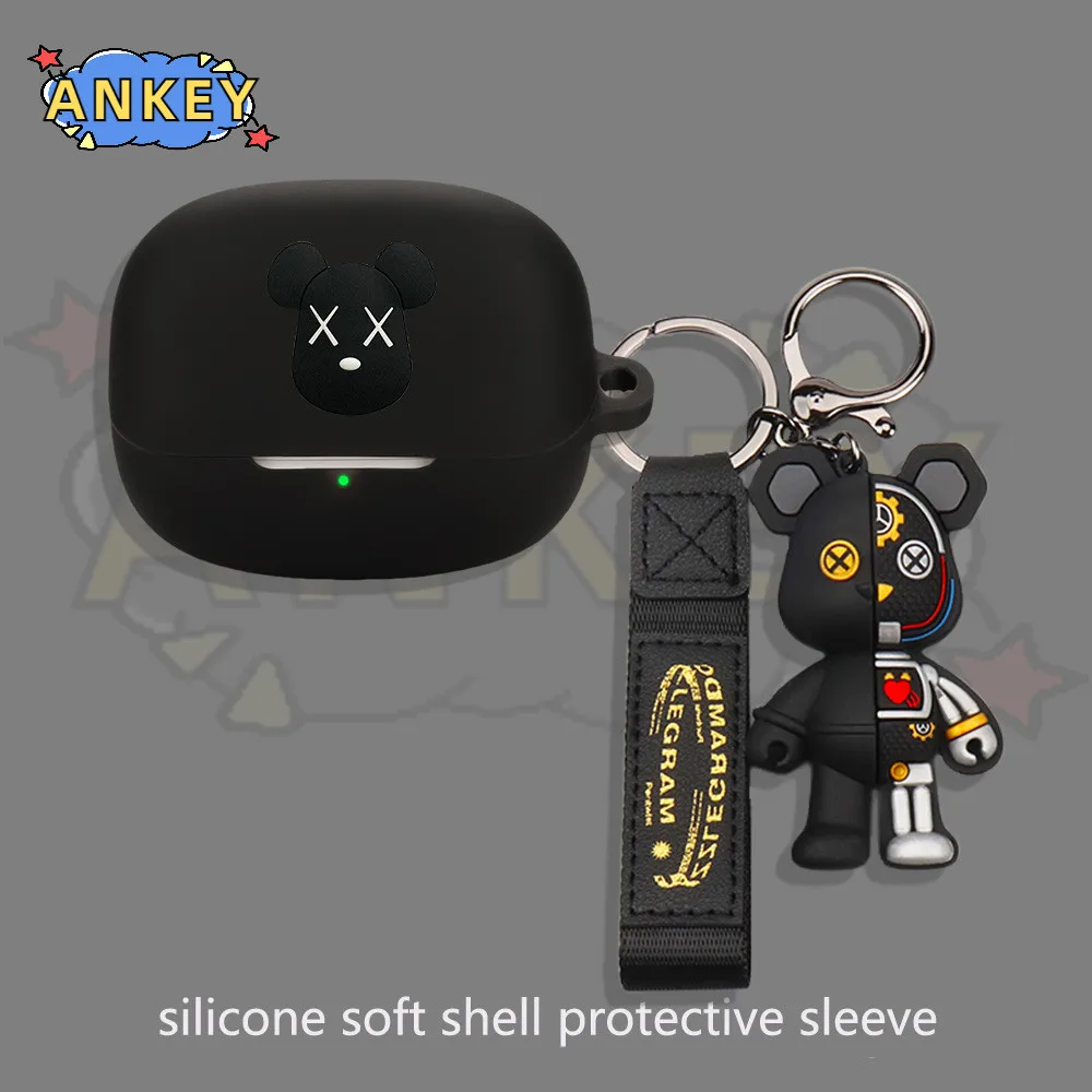 Pour SoundPEATS Air5 Pro tui couteur coque en silicone garon cadeau chaussure couteurs housse de protection souple casque peau avec pendentif