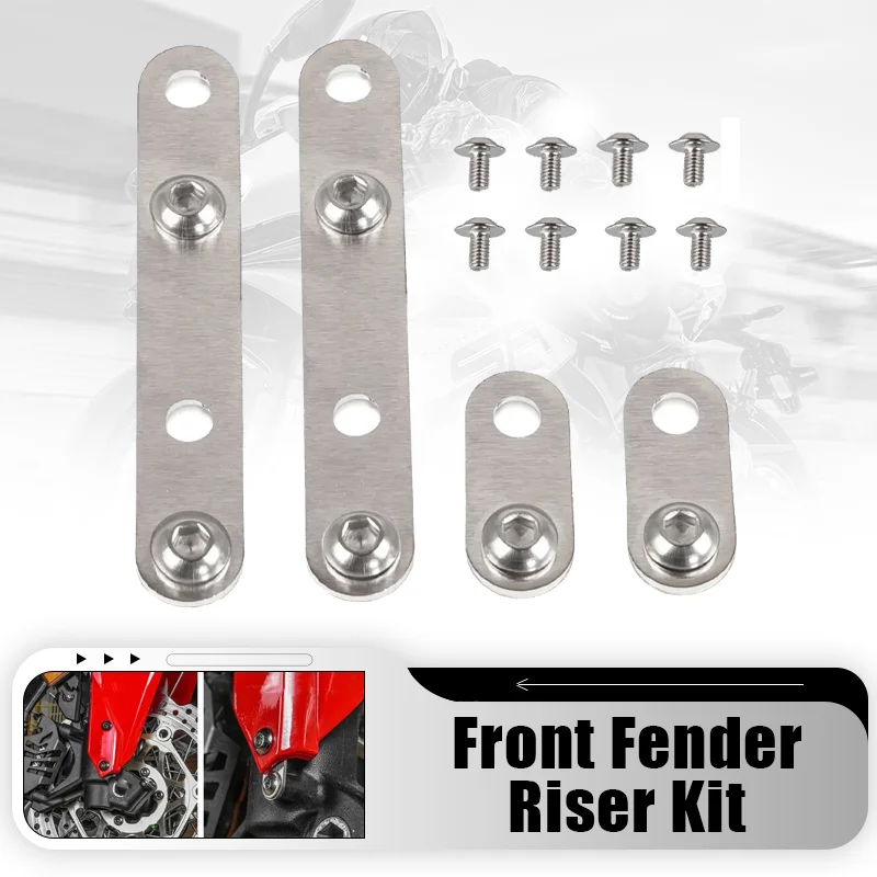 

For Honda CRF1000L Africa Twin ADV DCT 2016-2022 2017 2018 Motorcycle Front Mudguard Fender Rising Kits Raise Riser Lift Bracket