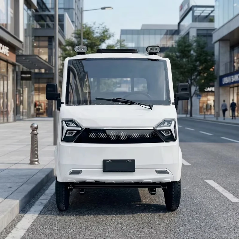 Electric pickup truck with lithium iron phosphate battery for urban freight