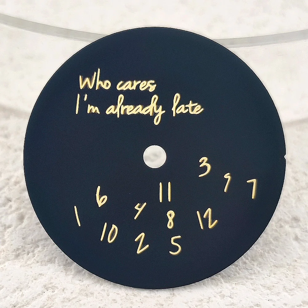 28.5mm Dial NH35 Dial NH36 Watch Dial  Personalized painted dial Frosted Sterile Dial Watch Accessories Fit NH35/NH36 Movement