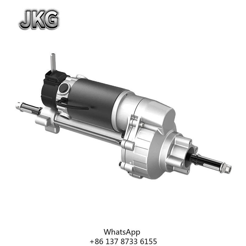 

24V 500W Spline Shaft DC Motor Electric Transaxle For Electric Vehicle Drivable Scrubbers Power Trolleys 2-seat Scooters