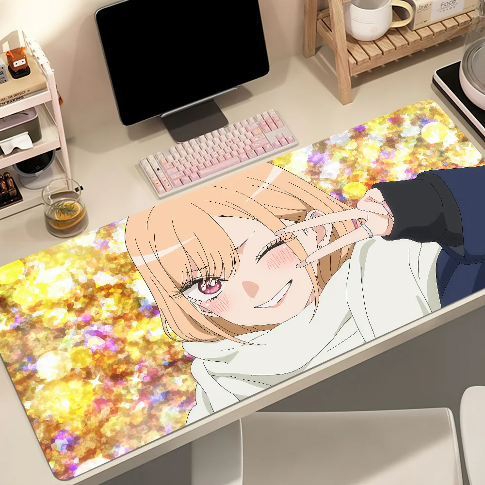 My Dress-Up Darling Marin Kitagawa Mouse Pad Non-slip Thickened MousePad Student Gaming Cushion Large Writing Lockedge Office
