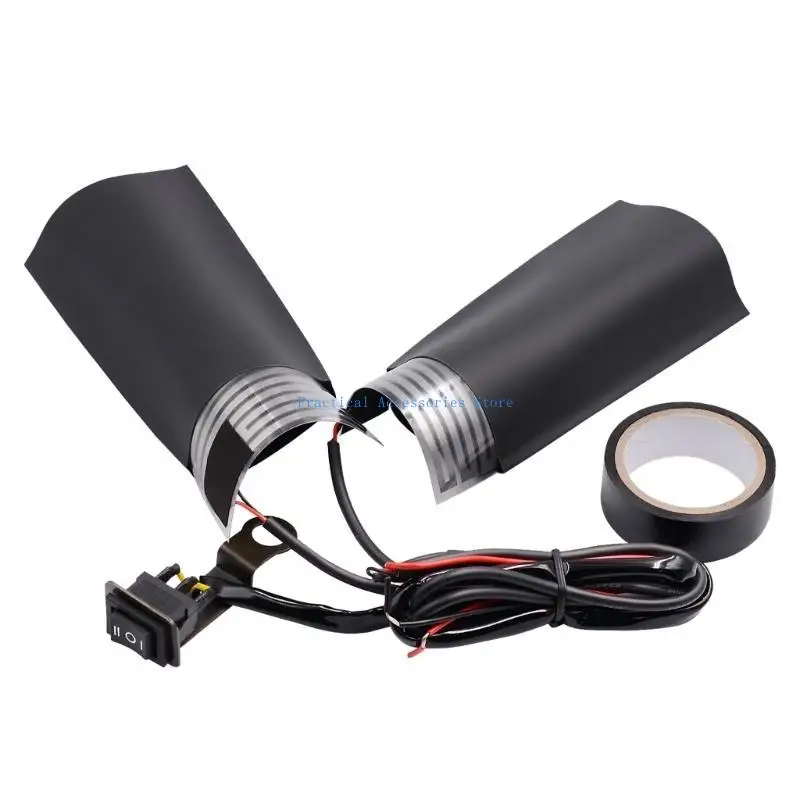 

U75E Universal 12V Motrcycle Heated Handlebar Adjustable ATV Heated Hand Grip Heater