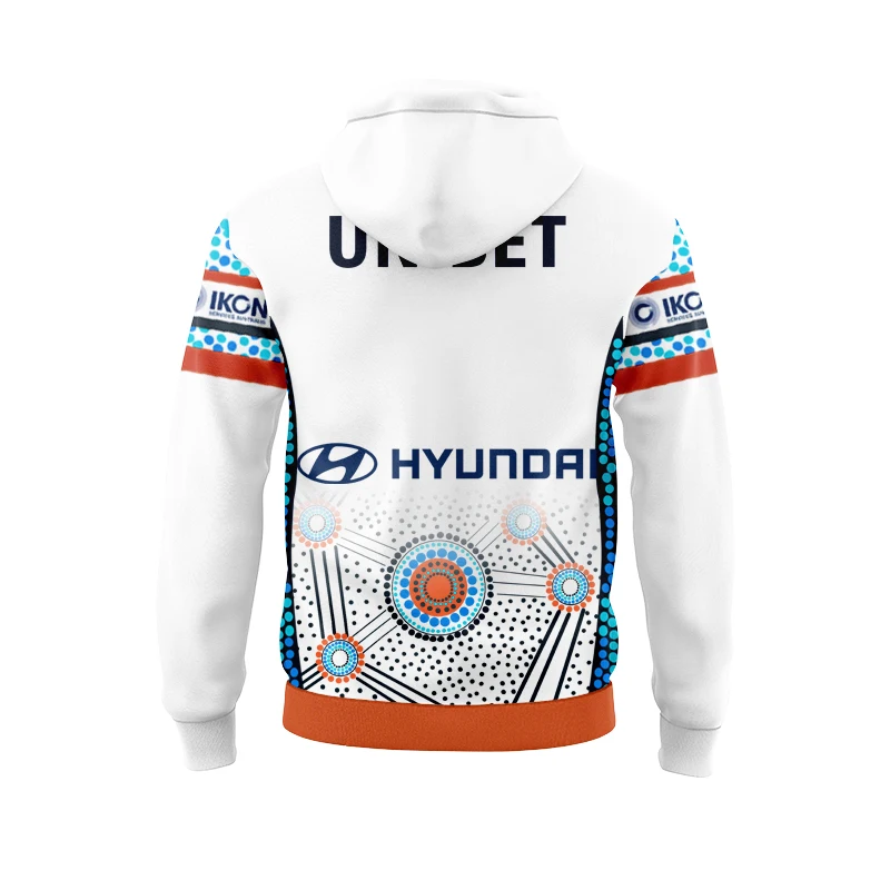 Winter hoodie Sydney Rooster League style rugby team away jersey for the 2018 season