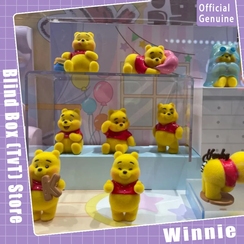 حقيقية ويني ذا بوه الرموز التعبيرية صندوق أعمى سطح المكتب زخرفة ألعاب رائعة ومثيرة للاهتمام لطيف الزينة صندوق غامض #1