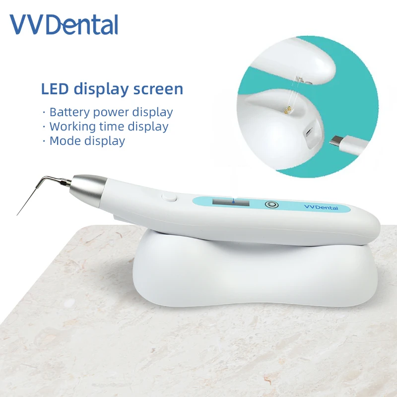 

VVDental Dental Sonic Activator With LED Chargeable For Root Canal Cleaning Treatment Dental Endo Activator Irrigator Dentistry