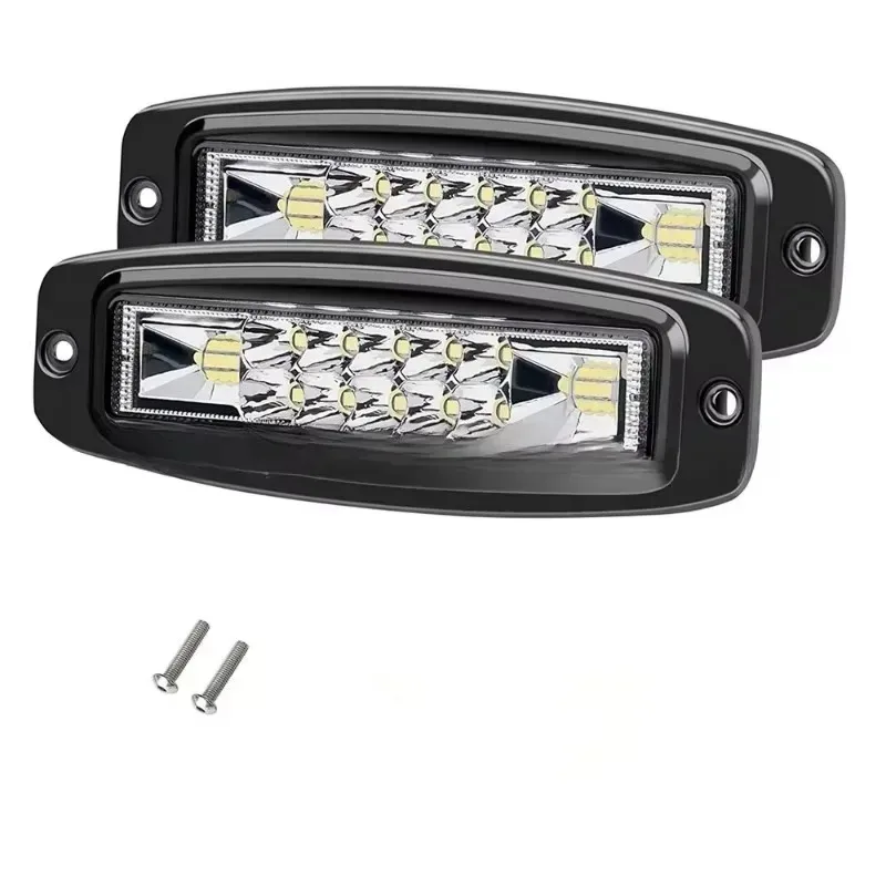 

LED Pod Flood Spot Work Light Bar Auto Led Driving Reversing Lamp for Truck Off-road 4x4 12V 24V Car Flush Mount