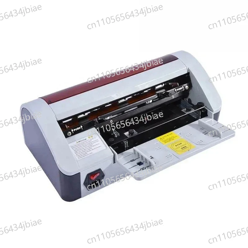 

Brand-new SSB-001 Electric Paper Cutting Machine A4 Semi-Automatic Business Card Cutting Card Cutting Machine Business Card Cutt