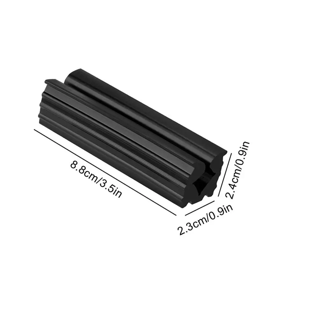 2 Stück Gummi-Golfschläger-Wellenklemmen, Griffschraubstock-Klemmen, rutschfeste Protektoren für Golfschäfte, Reparatur, Regrip, Reparatur, sichere Klemme