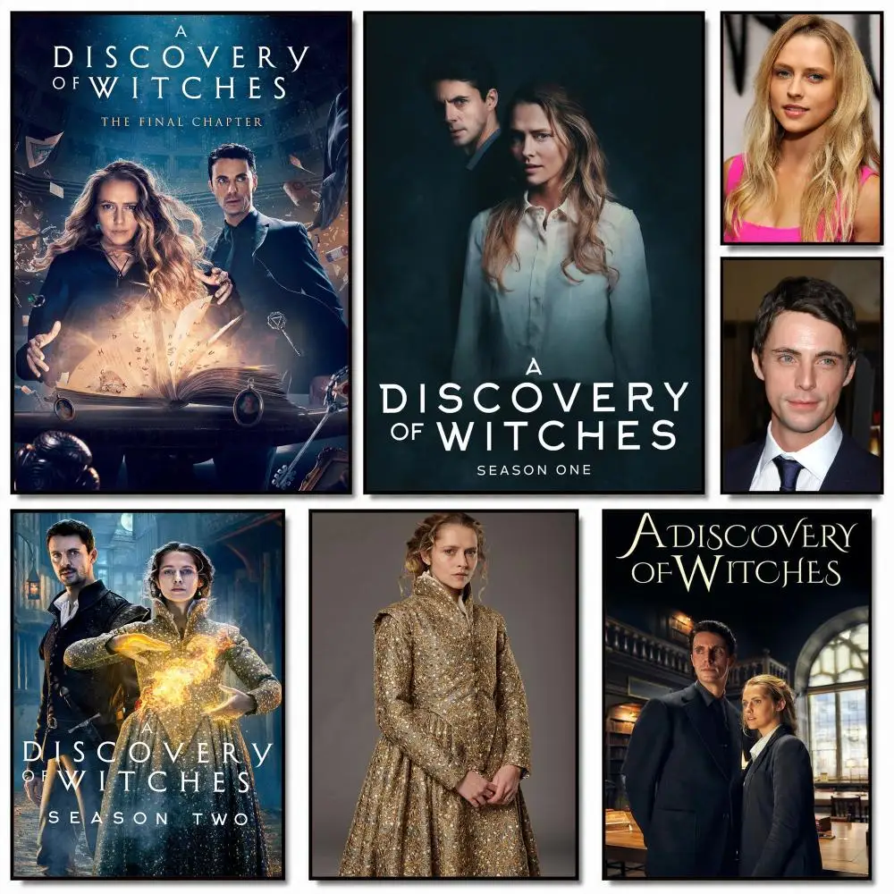 tv series A-A Discovery of Witches-S Painting Calligraphy Artwork for Home Bedroom Office Wall Decoration Gift