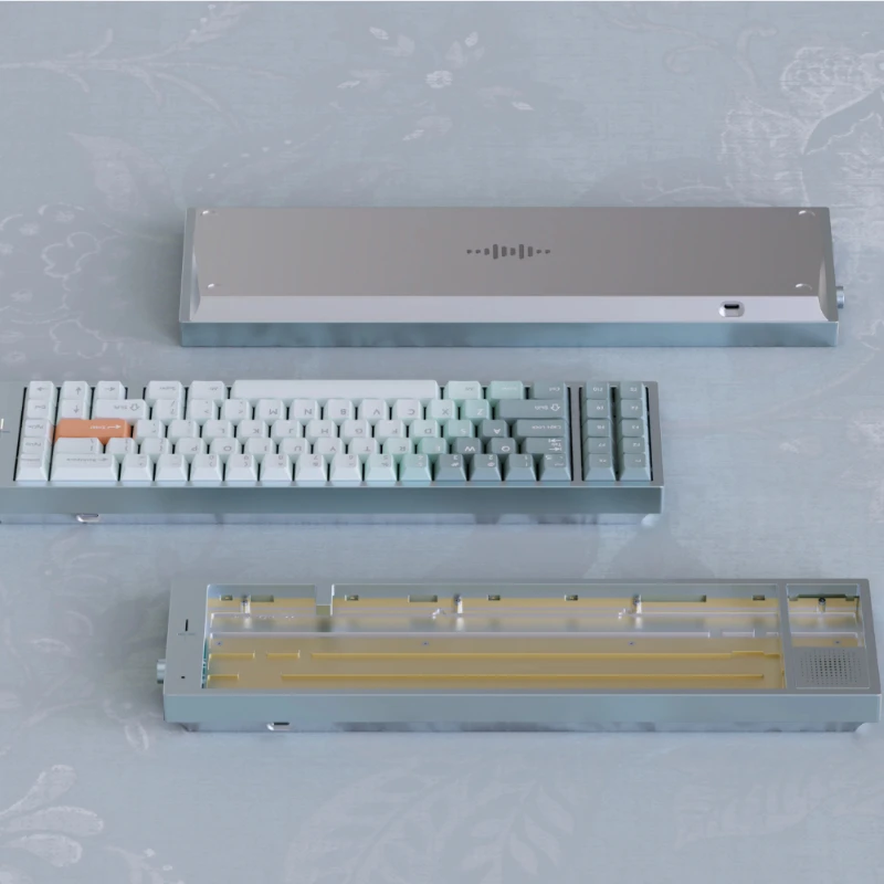 Presale SONIC170 V2 Mechanical Keyboard Custom Wired Single-mode CNC Aluminium Shell Hot-swap Leaf-spring Gasket Ergonomics