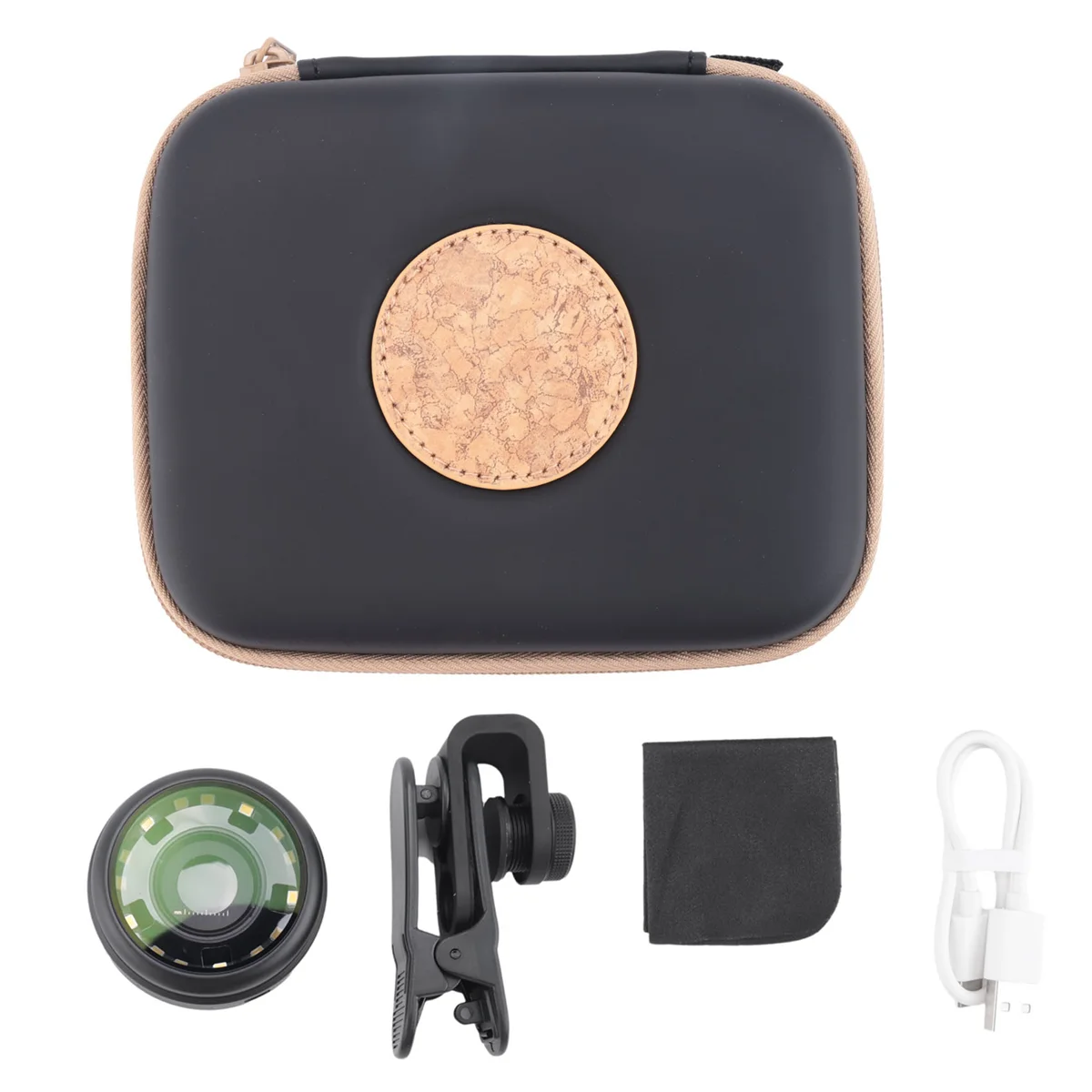 Microscopio dermatoscopio portátil A56XQ, microscopio de equipo médico de marco completo 10X para microscopio dermatoscopio dermatólogo