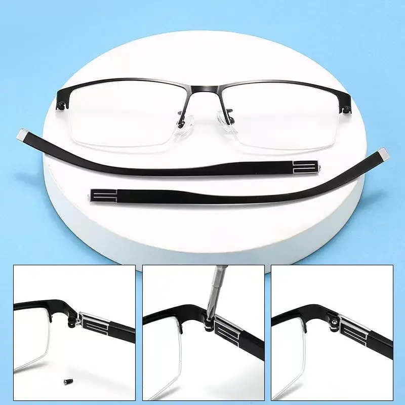 Titanium teeth glasses legs glasses feet glasses legs a pair of universal single tooth conjoined plate convex teeth glasses acce