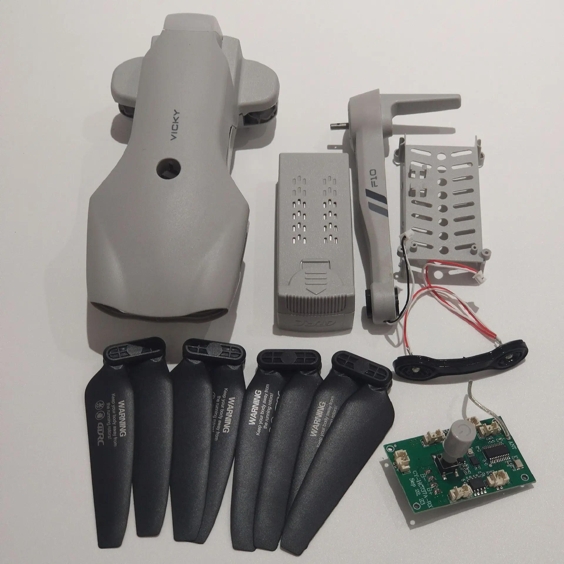 4DRC F10 4D-F10 RC Drone Spare Parts Battery/Motor Arm/Body/Blade/Battery Cover/Remote Control/Camera etc.