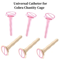 2024Cobra Chastity Cage Universal Catheter Urethral Dilator Urethral Plug Blocker Penis Plug Urine Masturbator Male Sex Toys성인용품