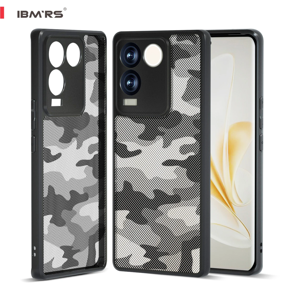 

Для vivo T2 Pro/iQOO Z7 Pro чехол противоударный тонкий чехол, мягкий чехол из ТПУ с защитой от царапин, военная защита