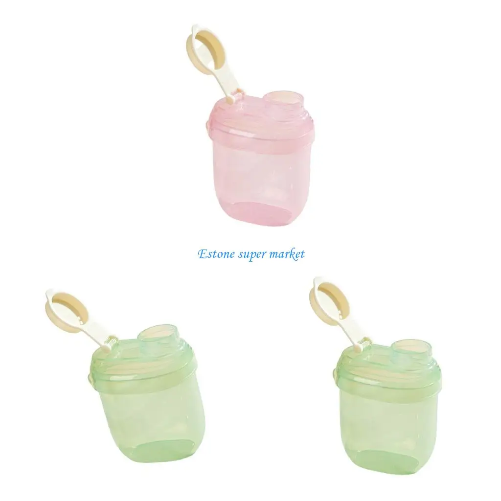 

090B Portable Baby Milk Powder Case Container Box for Easy Travel Outdoor Use Infants Formula Dispenser Storage Box