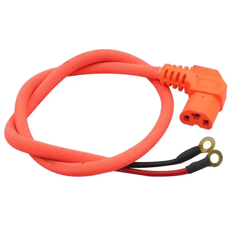 

70/160CM Battery Connector Cable Charging Socket Battery Power Cable Lengthened Elbow Line For Electric Scooter Parts