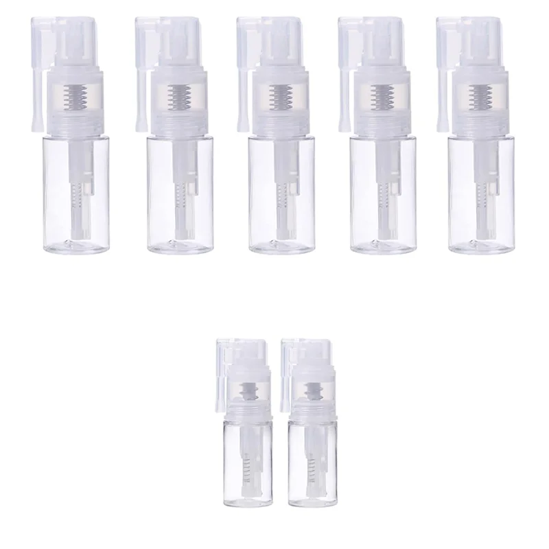 

ABHZ-8Pcs Glitter Duster Sprayer Craft Glitter Spray Bottle Empty, 6Pcs 35Ml And 2Pcs 14Ml Bottles Multi-Purpose Spray Bottle