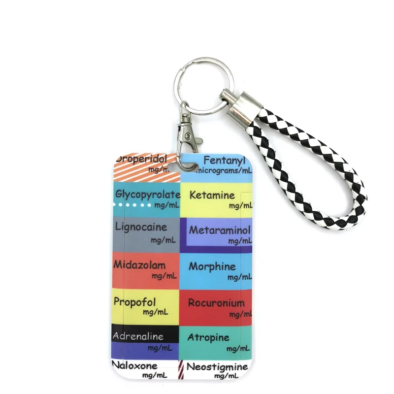 Doctor Nurse Medical Card Holder Women Men Business Lanyard Badge Card Case Women Card Cover  Lanyard ID Card Holder Bags