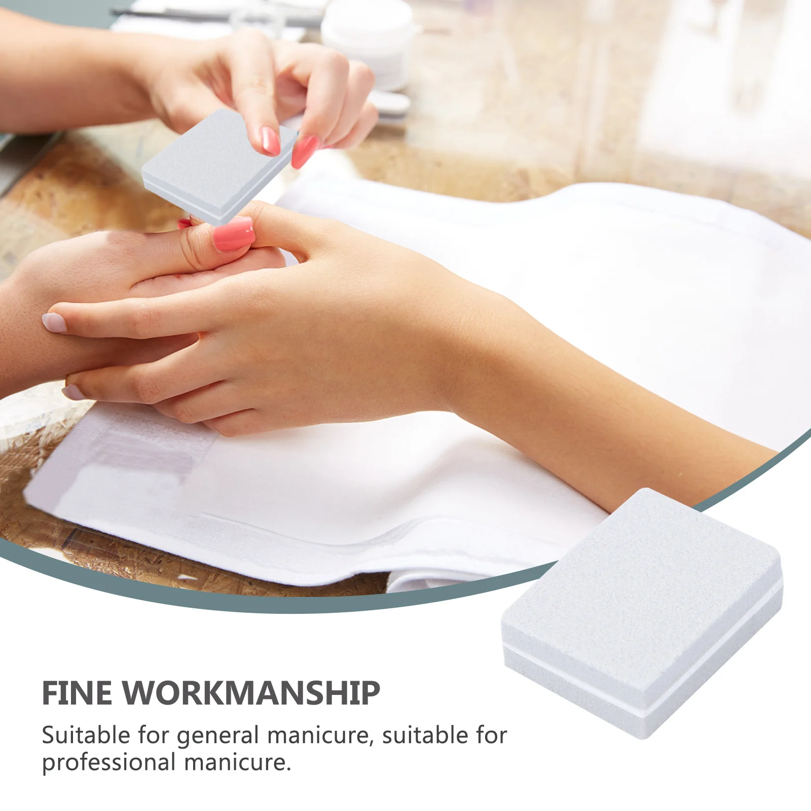 40 個ミニネイルファイルツールセット Eva スポンジネイルシェイピングブロック天然人工爪用ポータブルマニキュアファイル