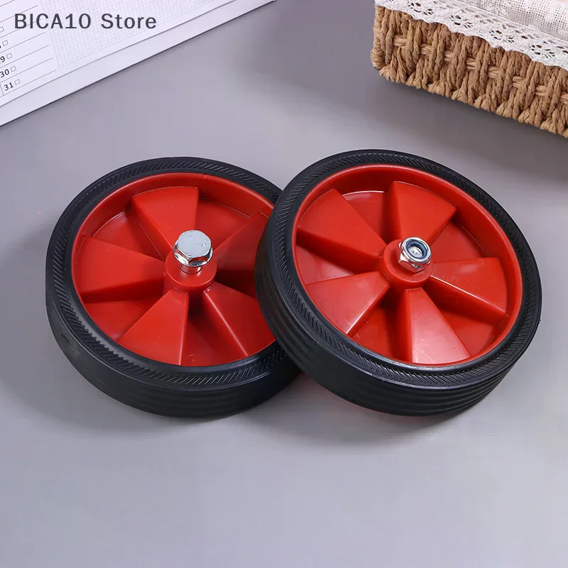 2Pcs Wheel Replacement Air Compressor 5/6 Inch Air Compressor Accessories Caster Wheels With Screws For Air Pumps Power Tool