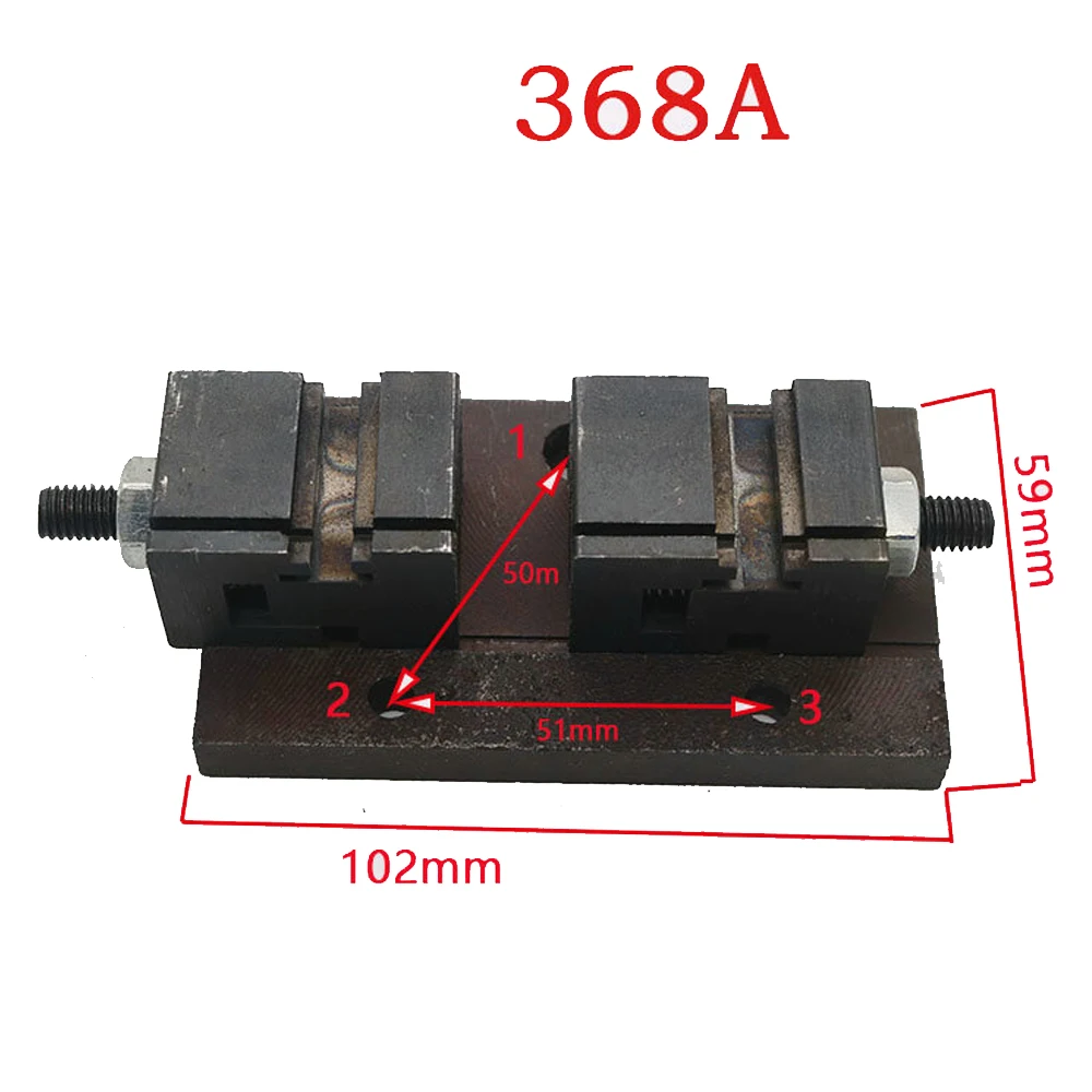 Original Fixture with Mounting Base Plate for Defu 368A Key Machine Fixture Accessories with Three Fixed Mounting Holes Hot Sale