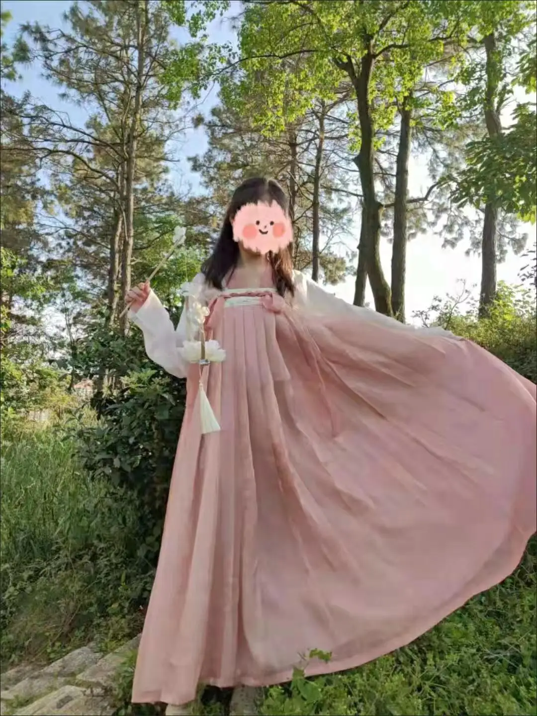 Chinese Style Hanfu Tang Dynasty Summer New Female Embroidered Ancient Style Cosplay Hanfu Costume Fairy Chiffon Hanfu Dress Hot