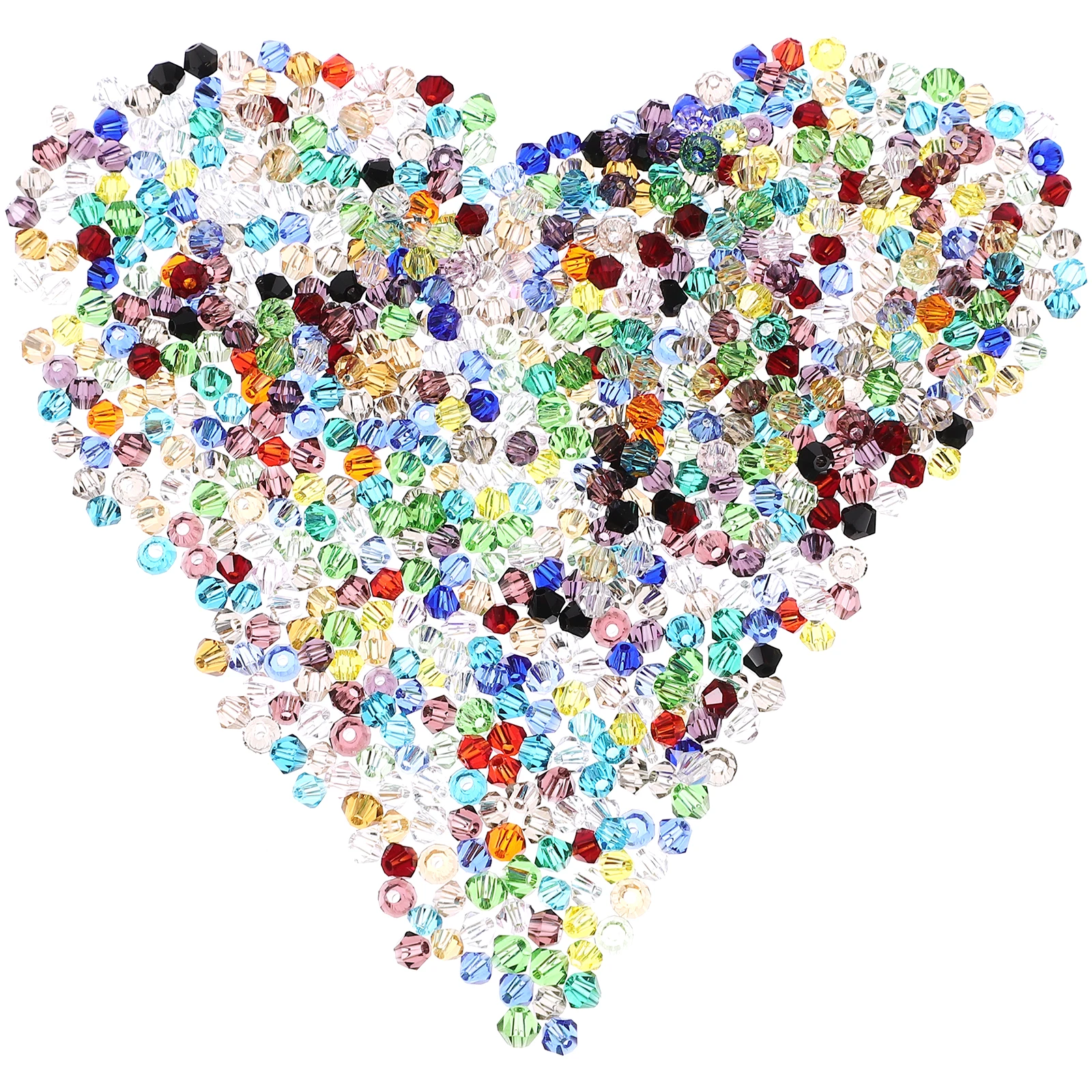 

Small Glass Beads Bulk for Crafting Spacer Bracelet Colorful Loose Jewellery Making
