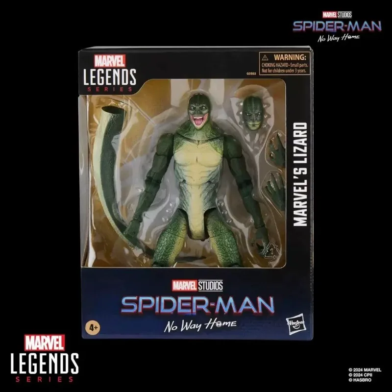 【In Stock】Hasbro MarvelLegends Spider-Man Lizard Professor No Return Movie Version movable robot doll model toy collection gift