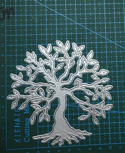 ツリーメタルステンシルカビの切断ダイスクラップブッキング装飾ダイカットアルバムペーパーカードクラフトエンボス加工 12販売クリスマスツリーダイ-7