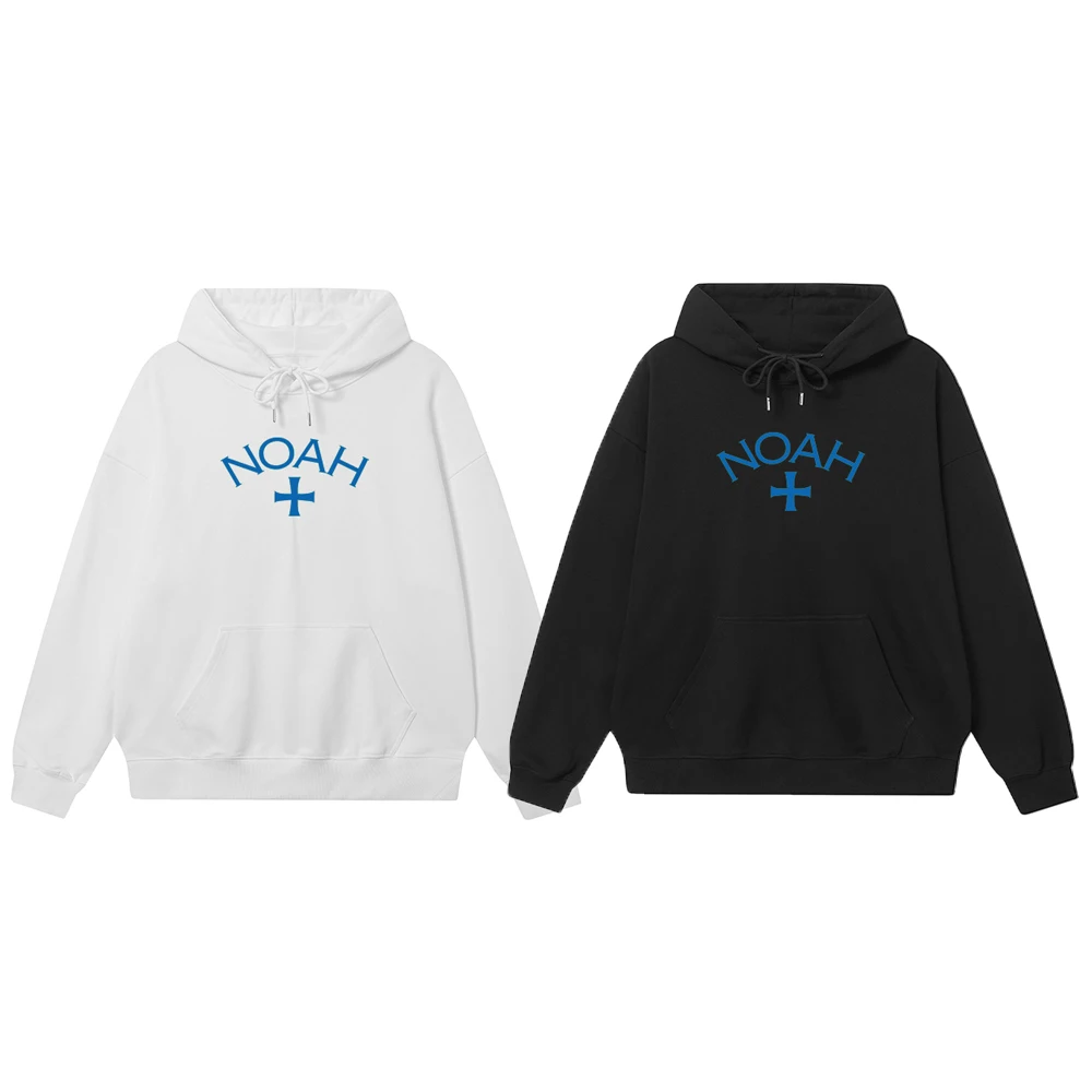 

Noah Brand Hoodie Sweatirt ex Loose Fit Cotton Print Casual Wear Spring Autumn Winter Youth Faion Hooded Long Sve