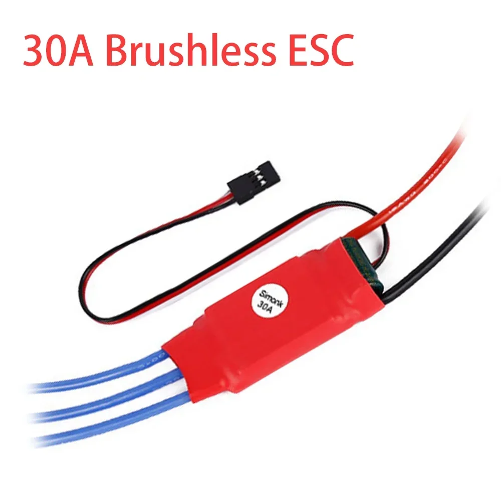 Simonk Frmware 30A Brushless ESC Response speed exceeds 490Hz BEC 5V/3A 2-3S LiPo for RC FPV Multirotor Drone