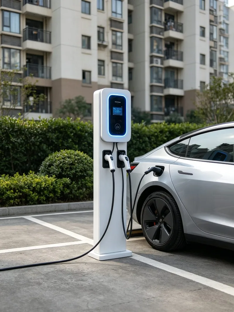 Cost Effective Charging Pile 60kW for Hotel Guest Parking Area