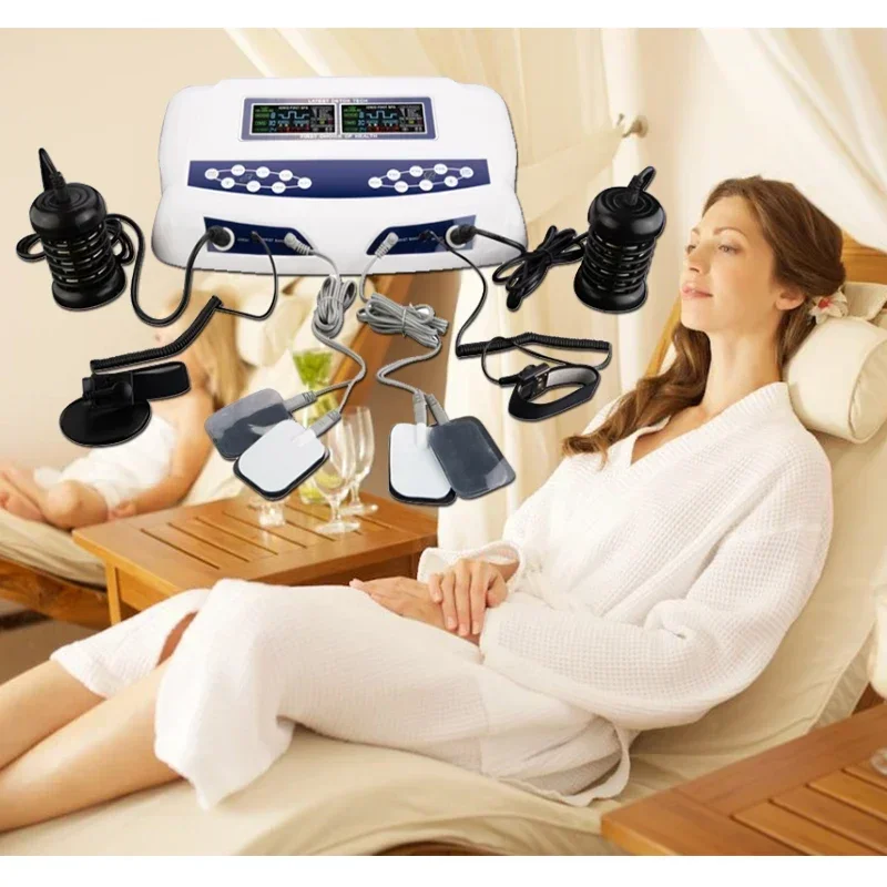 Hot Sale Ion Cleanse Dual Detox Machine Two People Use Ionic Foot Bath Machine Detox Foot Spa Equipment