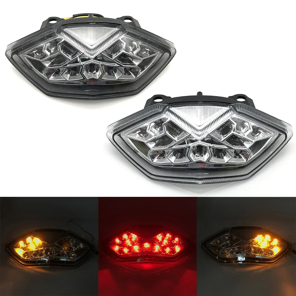 

Motorcycle LED Taillight Brake Light Rear Warning Lamp Turn Signal Light For KAWASAKI Z1000 Ninja Z 1000 SX Z1000SX Versys 650