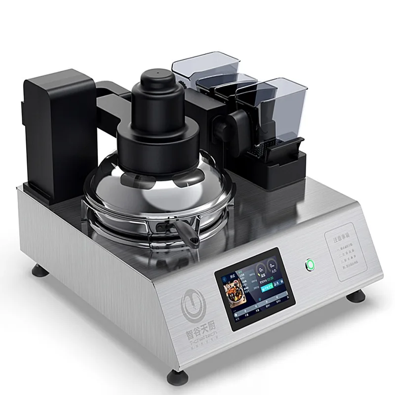 Desktop automatic cooking robot Home electromagnetic cooking robot Intelligent temperature control restaurant