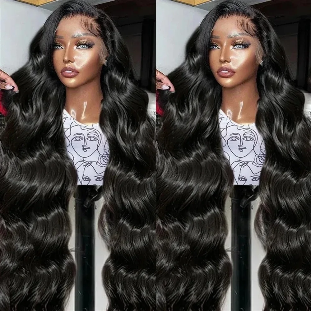 Glueless Body Wave Wig Human Hair Wigs For Women Brazilian 13x4 13x6 HD Transparent Lace Front Wig Pre Plucked 4x4 Closure Wig