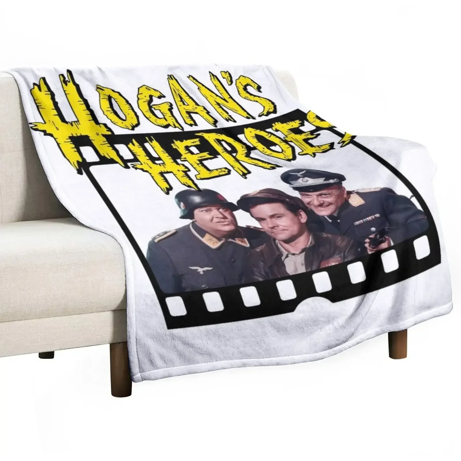 

Hogan's Heroes Papa Schultz Throw Blanket cosplay anime valentine gift ideas Bed covers Quilt Blankets