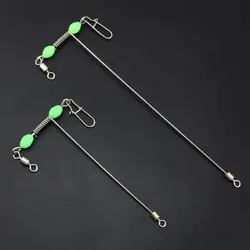 10Pcs High Speed Trolling Rolling Swivel Lock-open with Pearl Barrel Splitter Reduces Friction Corrosion Resistance Fishing Tool