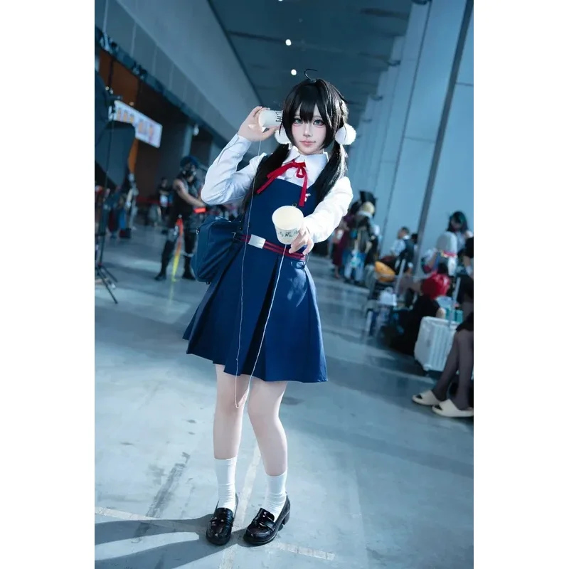 

DY2025Kitashirakawa Tamako Cosplay Costume Tamako Market Halloween Fancy Stage Performance Props Cosplay Performance