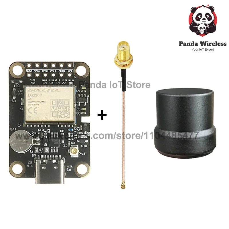 RTK 모듈 LG290P EM290PD1 다중 위성 시스템, 추가 안테나 옵션 포함 GPS GLONASS BDS 갈릴레오 L1 L2 L5 기지국용