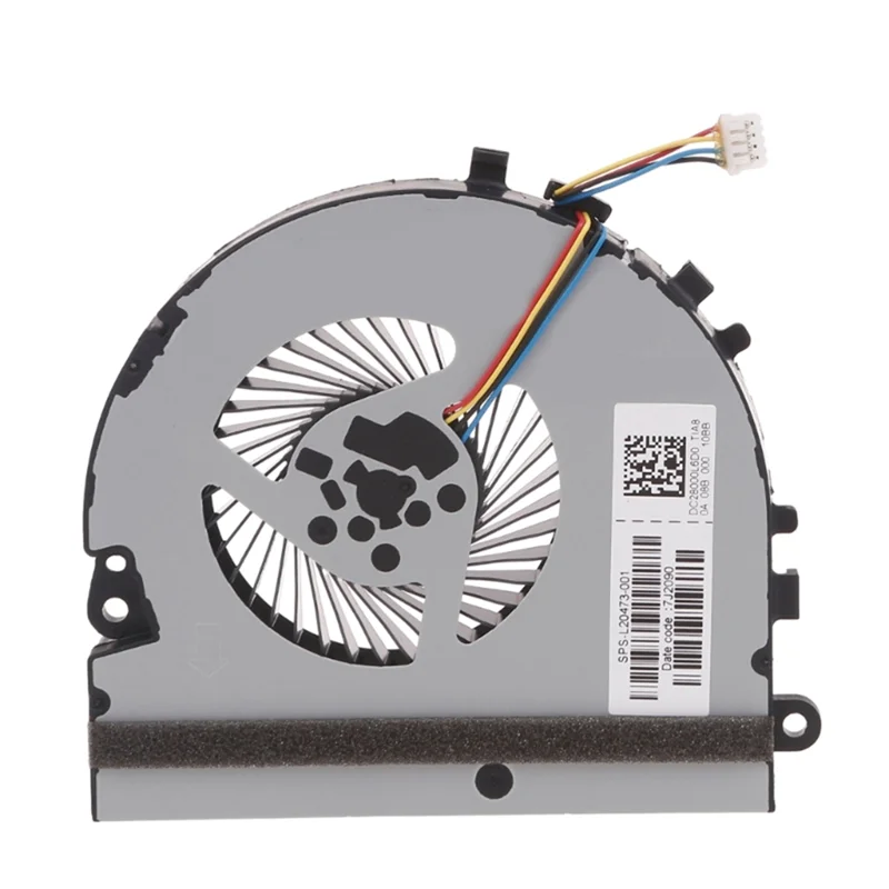 Ventilador de refrigeración de CPU para portátil HP, 15-DB, DC28000JLF0, FS470805CLOT, L20474-001