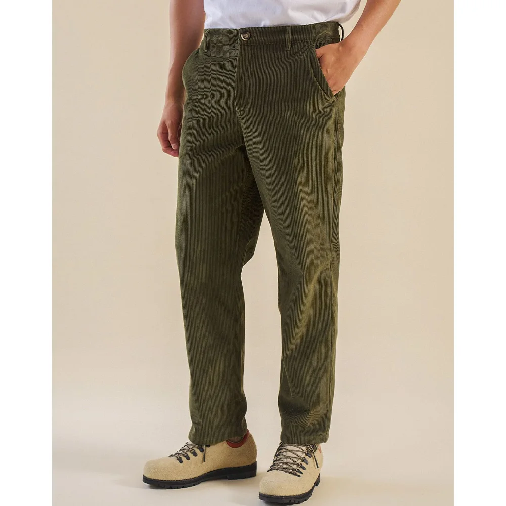 

Мужские вельветовые костюмные брюки, смешанные неплиссированные зауженные брюки, удобная дышащая деловая повседневная офисная одежда для мужчин