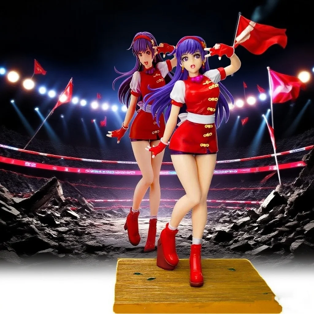 Figura Coleccionable del Personaje Athena de SNK King of Fighters Street Fighter, con Articulaciones Posables, para Fanáticos Adultos